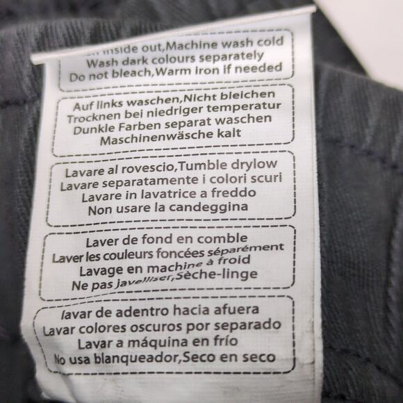 NWT Italymorn Sunrise Men's M Gray Cargo Jogger Pants, Elastic Waist Gorpcore - Picture 5 of 6